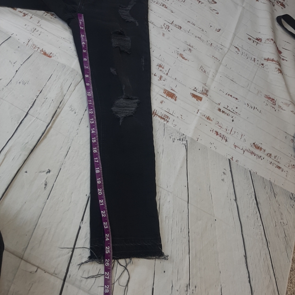 Current Elliott cropped straight townhouse jeans - Picture 4 of 11